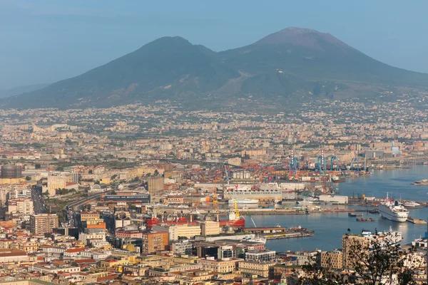 Puerto de Nápoles por la tarde —  Fotos de Stock