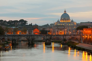 erken akşam Vatikan'da