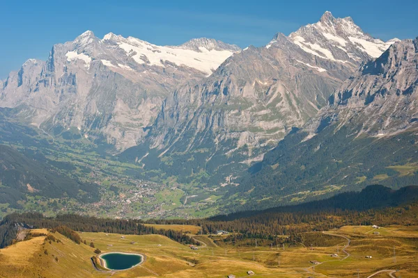 Alpen lembah — Stok Foto