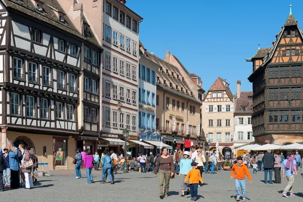 Gamla staden strasbourg — Stockfoto