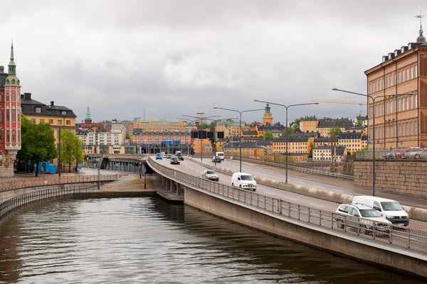 Gamla Stan traffic — Stock Photo, Image