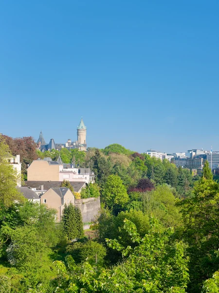 Luxemburg i tidigt på morgonen — Stockfoto