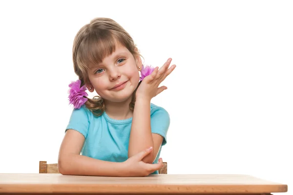 Menina bem sucedida — Fotografia de Stock