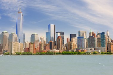 Manhattan'da bir bulutlu yaz gün