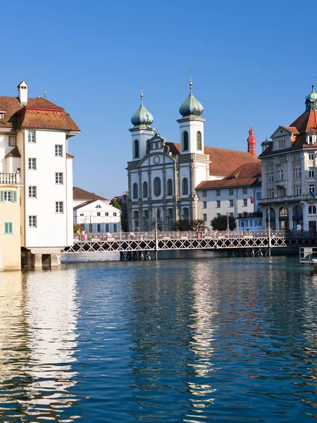 Paesaggio urbano di Lucerna — Foto Stock