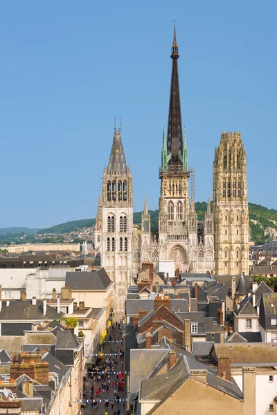 Notre dam katedralen i rouen — Stockfoto