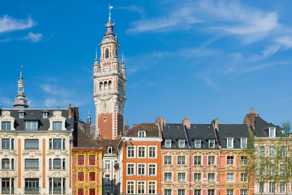 Blick auf Handelskammer in Lille — Stockfoto