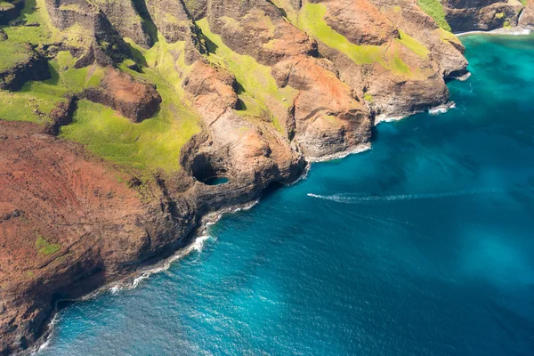 Na pali kostnad på kauai ö — Stockfoto
