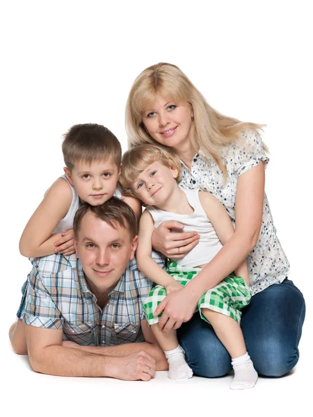 Family together Stock Picture