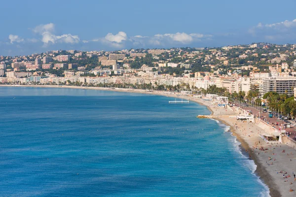 Costa na cidade de Nice — Fotografia de Stock