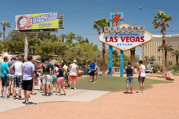 Welcome to Las Vegas sign — Stock Photo, Image