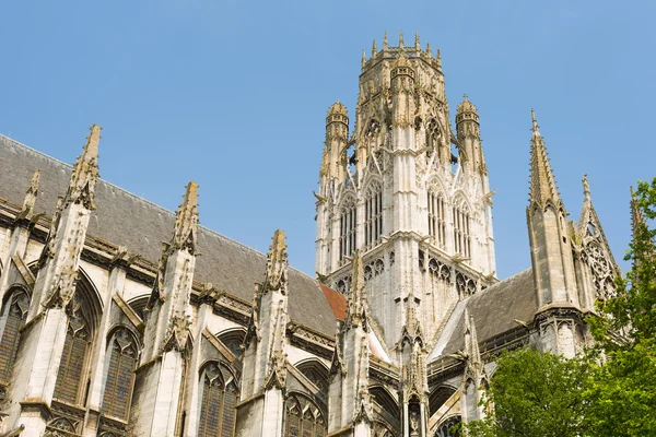 Abbey of Saint-Ouen in Rouen city — Stock Photo, Image