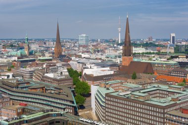 yaz günü Hamburg