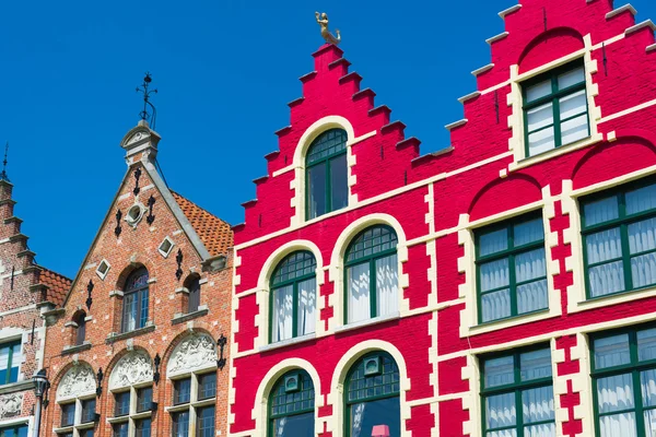 Historische gebouwen in Brugge — Stockfoto