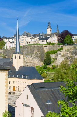 güneşli bir günde Lüksemburg