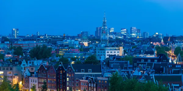 Amsterdam in the evening — Stock Photo, Image