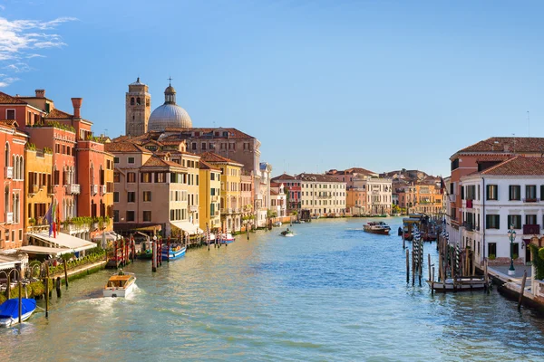 El gran canal en Venecia — Foto de Stock