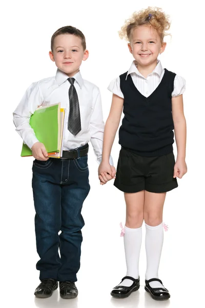 Portrait of two students — Stock Photo, Image