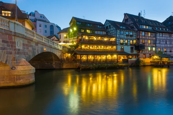 The Petite-France area in Strasbourg. — Stock Photo, Image