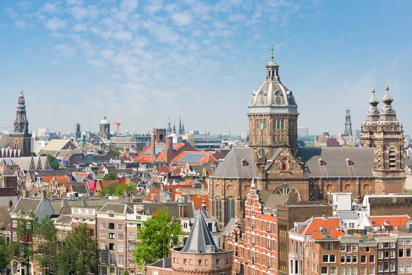 Літній Амстердам — стокове фото