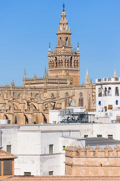 Catedral de Santa Maria da Sé em Sevilha — Fotografia de Stock