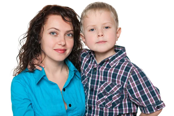 Mother and her little son — Stock Photo, Image