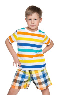 dalgın genç çocuk