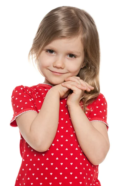 Cute little girl — Stock Photo, Image