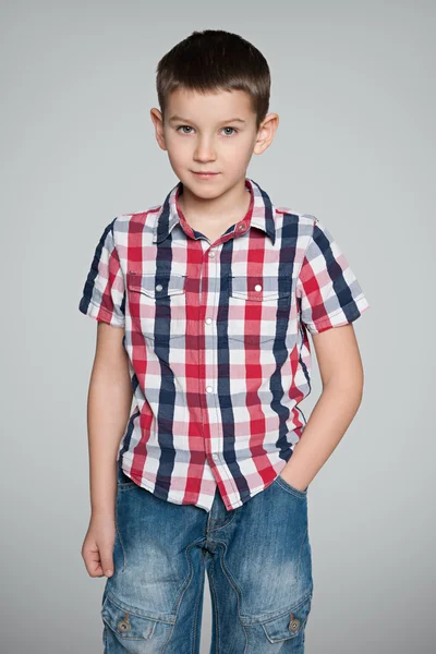 Mode jonge jongen — Stockfoto