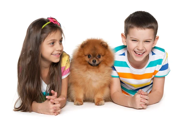 Drie kleine vrienden — Stockfoto