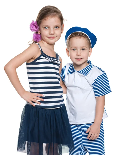 Gelukkige preschool kinderen — Stockfoto