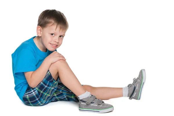 Mode preschool jongen — Stockfoto