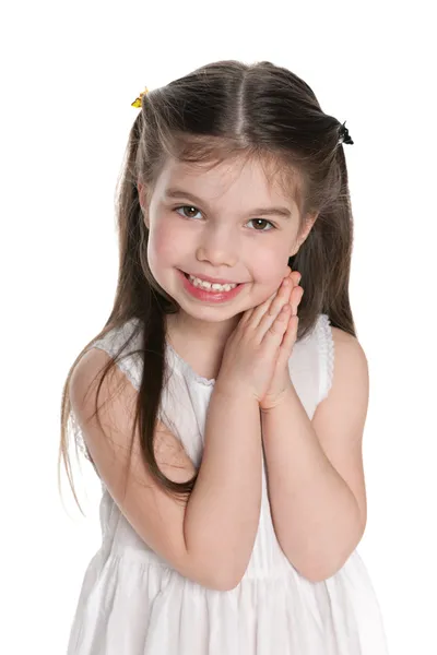 Cute small girl — Stock Photo, Image