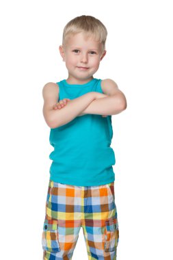 mutlu sevimli çocuk