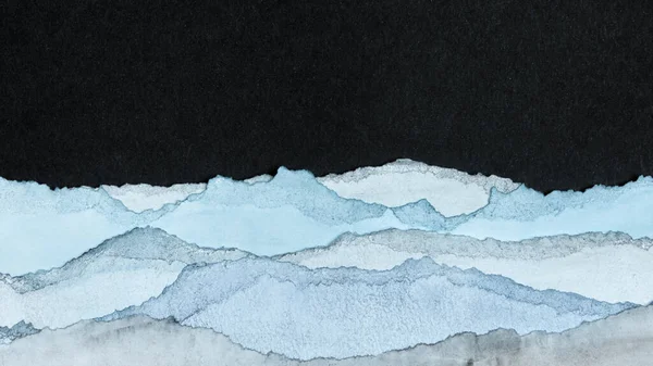 Soyut Doku Arkaplanı Suluboya Kağıtlar Yırtık Kenarlıklar — Stok fotoğraf