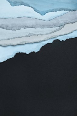 Soyut doku arkaplanı. Suluboya kağıtlar. Yırtık kenarlıklar.