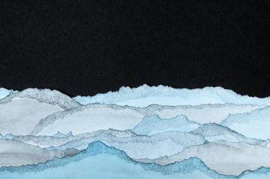 Soyut doku arkaplanı. Suluboya kağıtlar. Yırtık kenarlıklar.