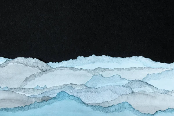 Soyut doku arkaplanı. Suluboya kağıtlar. Yırtık kenarlıklar.