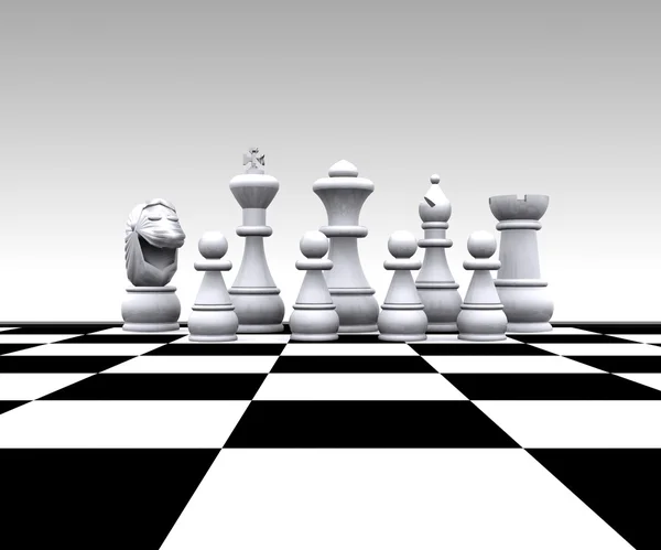 Chess - 3D — Stock Photo, Image