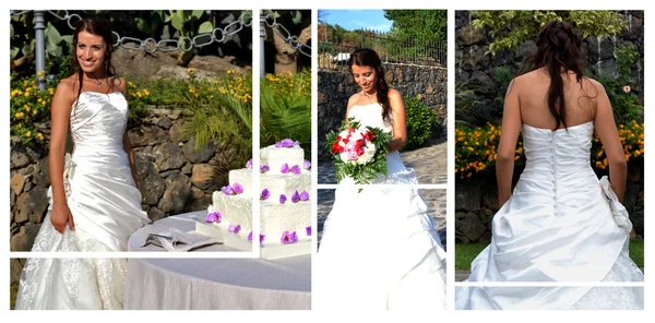 Svatba - nevěsta — Stock fotografie
