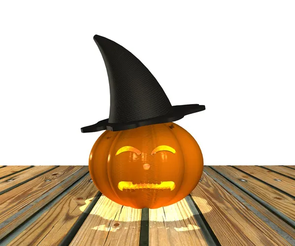 Halloween pumpa - 3d — Stockfoto