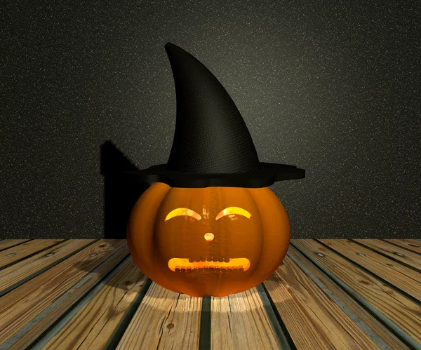 Halloween pumpa - 3d — Stockfoto