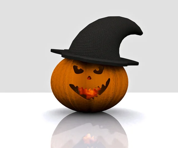 Felice zucca di Halloween — Foto Stock