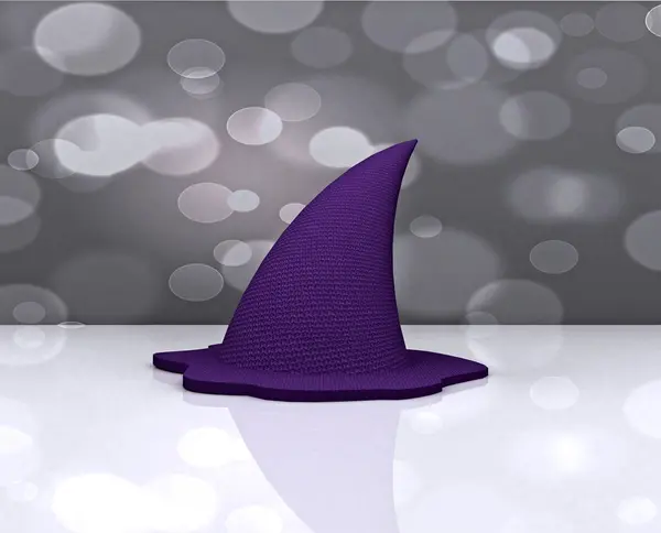 Magiska hatt lila — Stockfoto