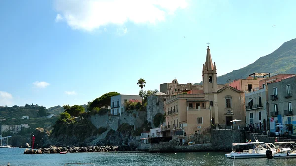 Coast of Lipari - Aeolian Islands — Stock Photo, Image