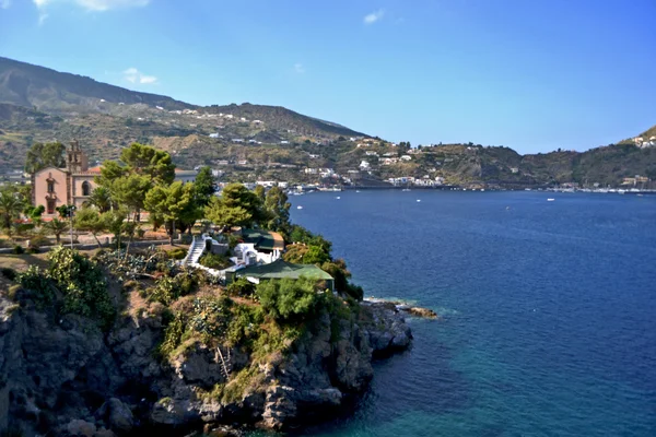 Ostrov Lipari, Sicílie — Stock fotografie