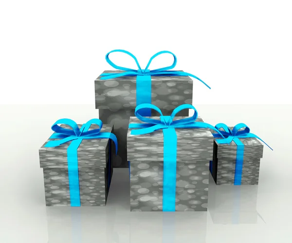 Cajas de regalo - 3D — Foto de Stock