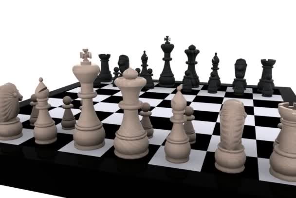 三次元チェス — ストック動画
