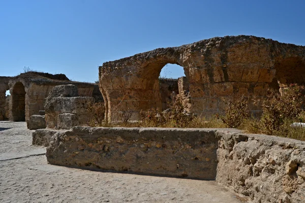 Αεροδρόμιο: Carthage - ερείπια από αρχαία ιαματικά λουτρά — Φωτογραφία Αρχείου