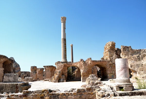 Carthago - overblijfselen van oude kuuroorden — Stockfoto